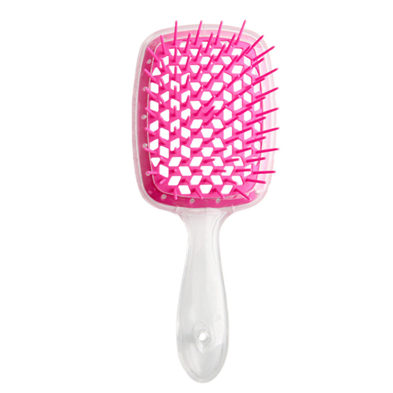 Hollow Mesh Comb for Wet And Dry Use, Scalp Massaging Hair Brush, Salon Hairdressing Tool, Head Massager Comb