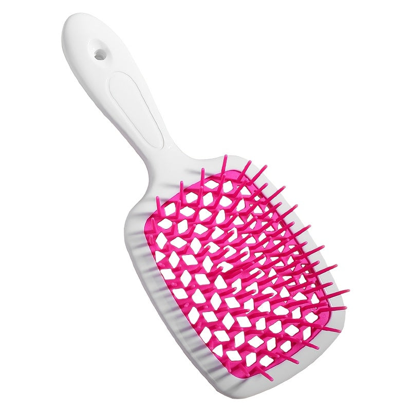 Hollow Mesh Comb for Wet And Dry Use, Scalp Massaging Hair Brush, Salon Hairdressing Tool, Head Massager Comb